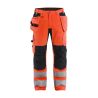 Pantalón de alta visibilidad con elástico