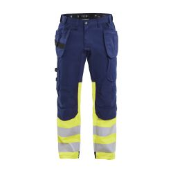 Pantalón de alta visibilidad con elástico