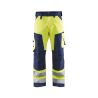 Pantalón de alta visibilidad sin bolsillos colgantes