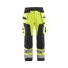 Pantalón de trabajo de alta visibilidad de softshell