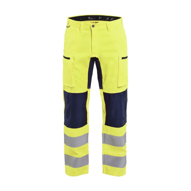 Pantalón de alta visibilidad con elástico