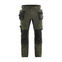 Pantalones de trabajo elásticos