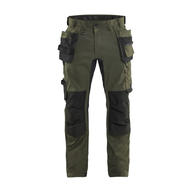 Pantalones de trabajo elásticos