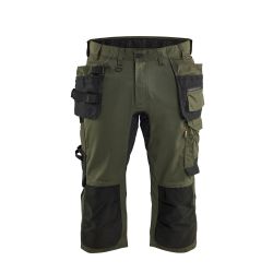 Pantalón corto de trabajo «Pirata» elástico