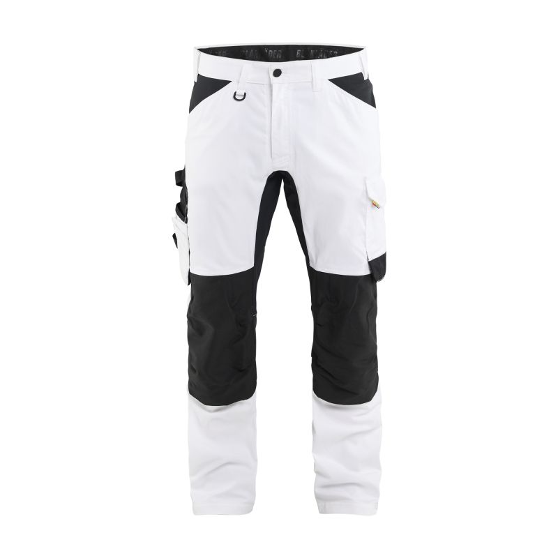 Pantalones De Pintor Elástico