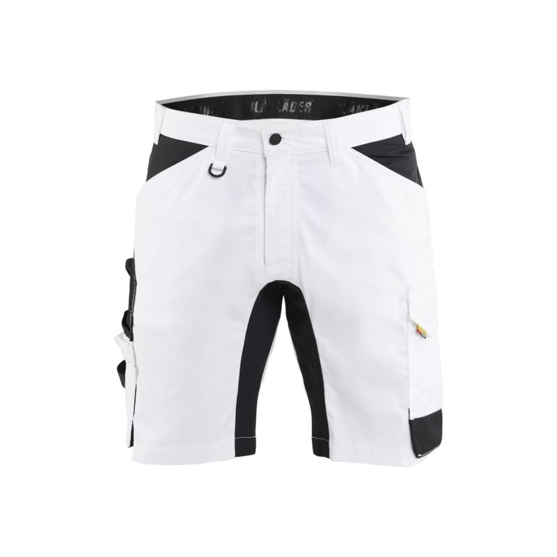 Pantalón Corto De Pintor Con Elástico