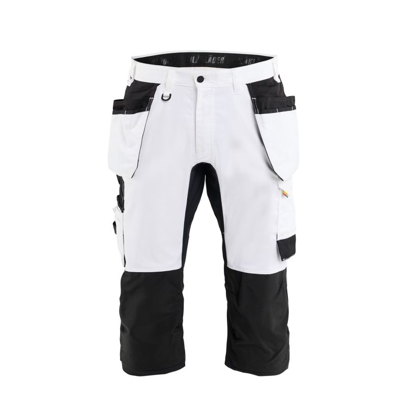 Pantalones Pirata De Pintor Elástico
