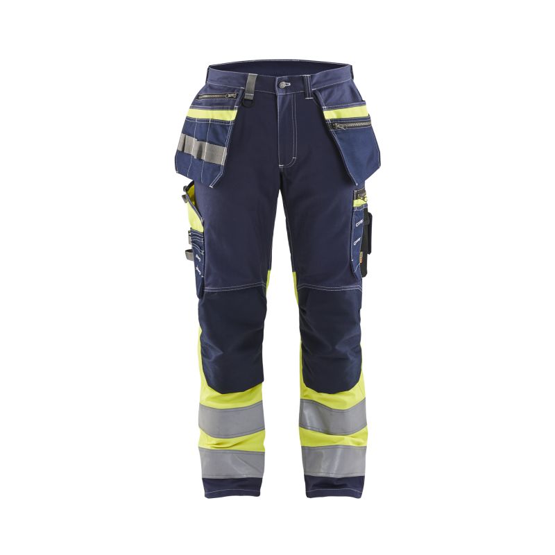 Pantalón de alta visibilidad con elástico