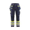 Pantalón de alta visibilidad con elástico