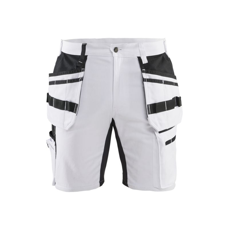 Pantalón corto de pintor con elástico