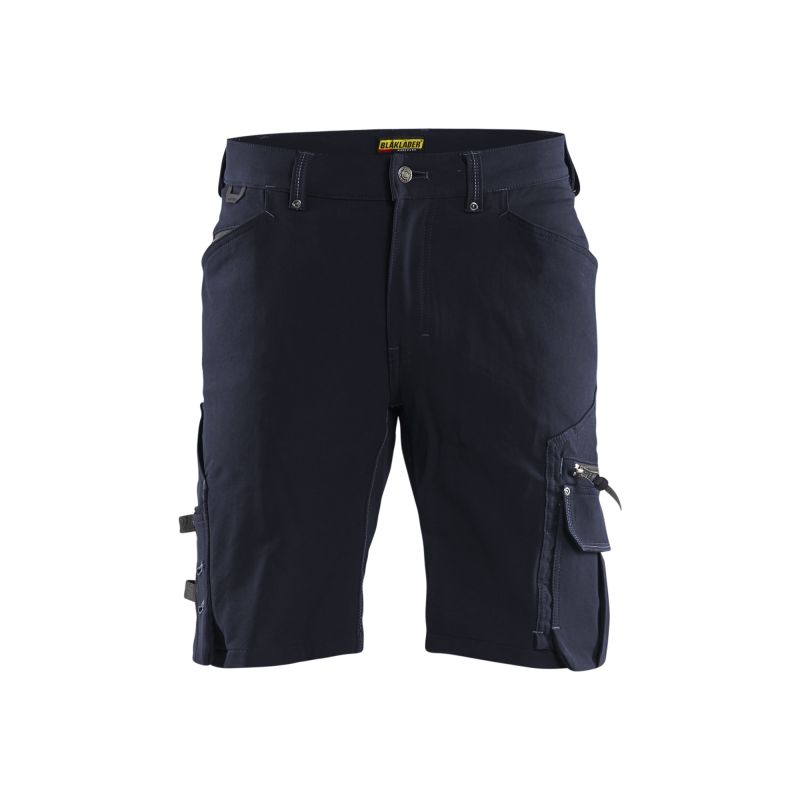 Pantalón corto de trabajo elástico en 4 direcciones sin bolsillo para clavos X1900