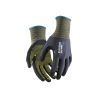 Guantes de trabajo recubiertos de nitrilo con agarre en la palma