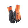 Guantes de trabajo forrados, recubiertos de látex