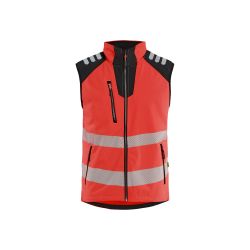 Chaleco de softshell de alta visibilidad