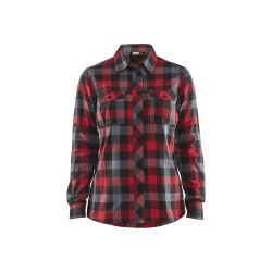 Camisa de franela para mujer
