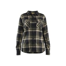 Camisa de franela para mujer