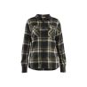 Camisa de franela para mujer