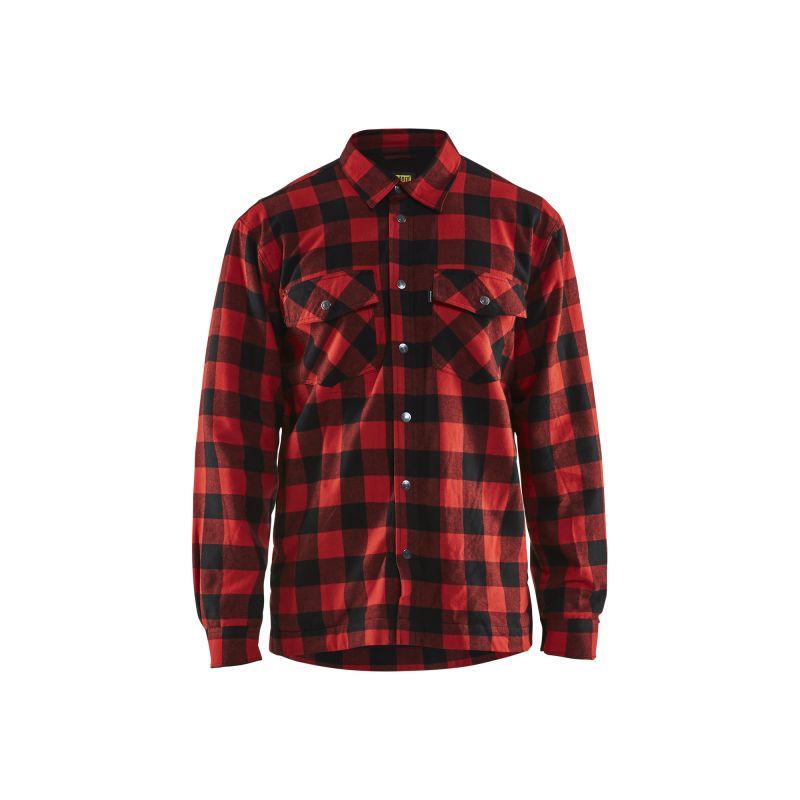Camisa de franela con forro