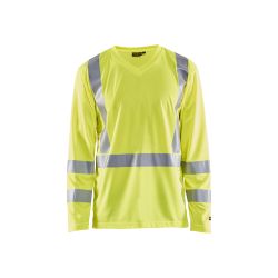 Camiseta de manga larga de alta visibilidad protección rayos UV