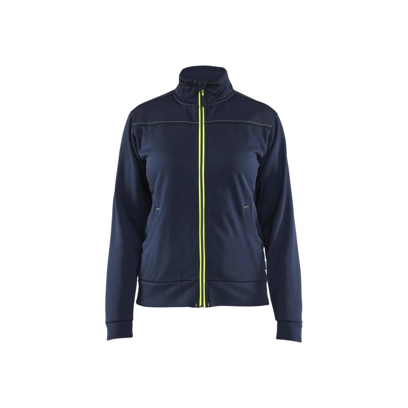 Sudadera con cremallera completa para mujer