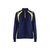 Sudadera media cremallera para mujer