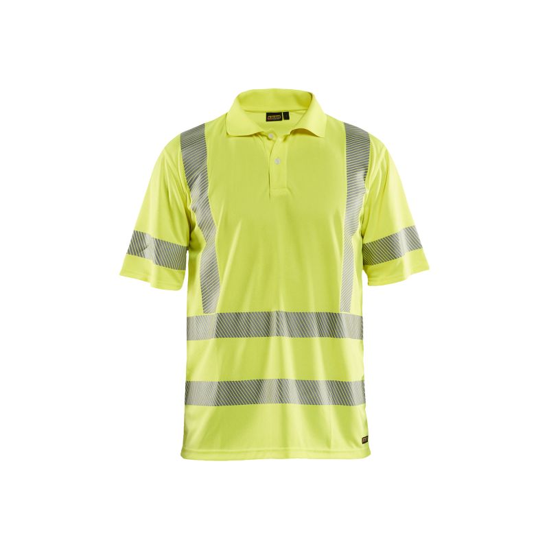 Polo de alta visibilidad con protección contra rayos UV