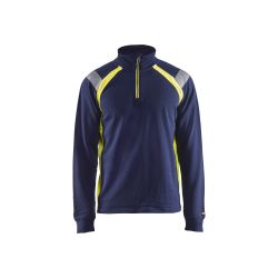 Sudadera con media cremallera