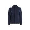 Sudadera inherente con cremallera completa