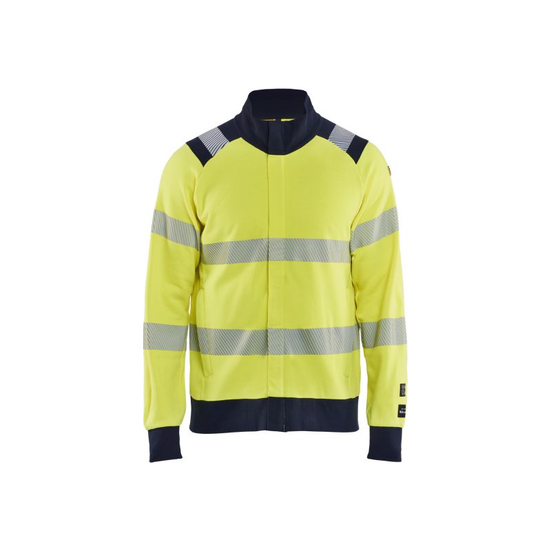 Sudadera multinorma inherente con cremallera completa