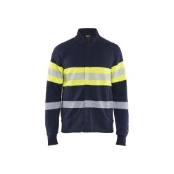 Sudadera multinorma inherente con cremallera completa