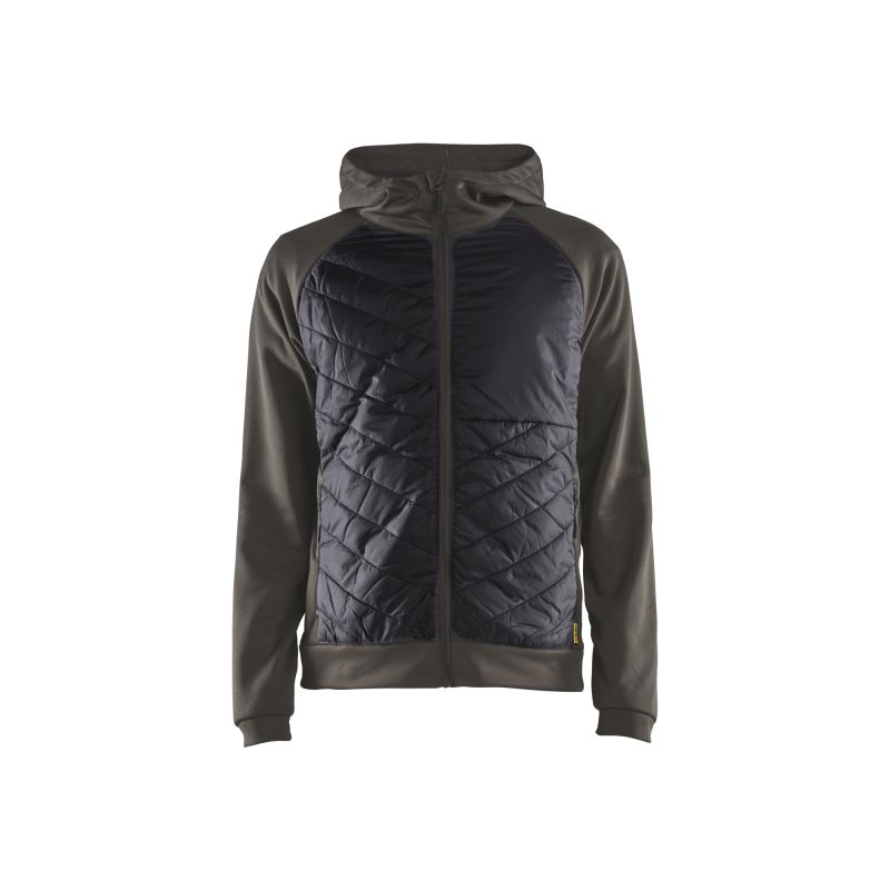 Sudadera hibrida con capucha