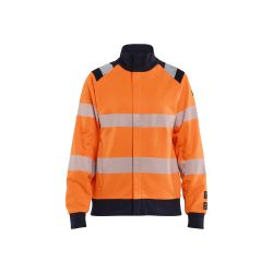 Sudadera de mujer multinorma inherente con cremallera entera