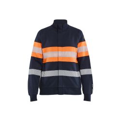 Sudadera de mujer multinorma inherente con cremallera entera