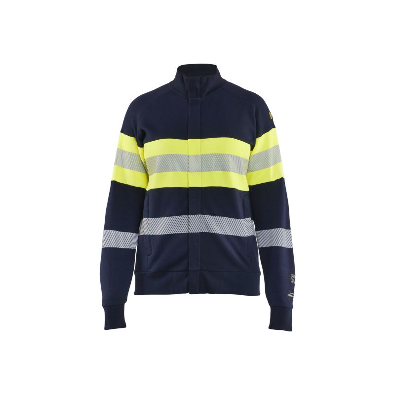 Sudadera multinorma inherente con cremallera completa para mujer