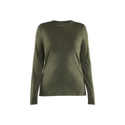 Camiseta De Manga Larga De Lana Merina Para Mujer