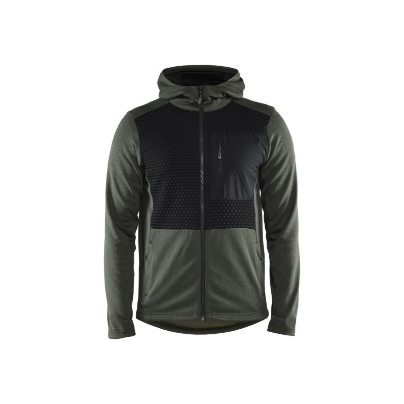Sudadera con capucha y cremallera completa