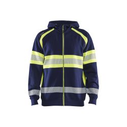 Sudadera alta visibilidad con capucha
