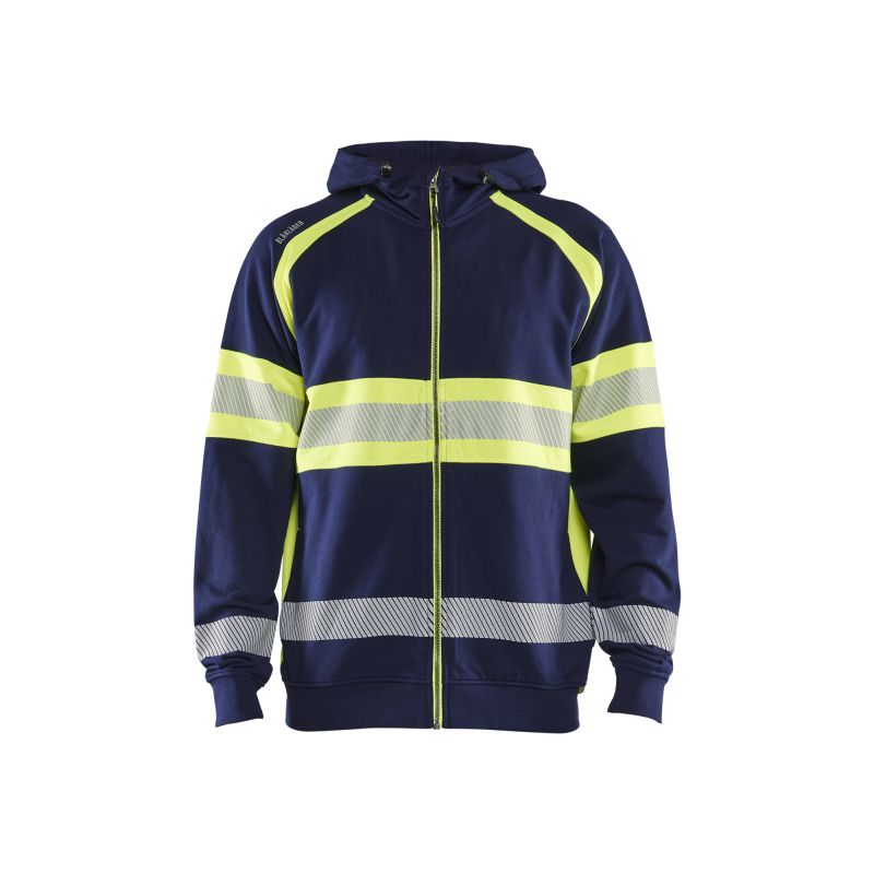 Sudadera alta visibilidad con capucha