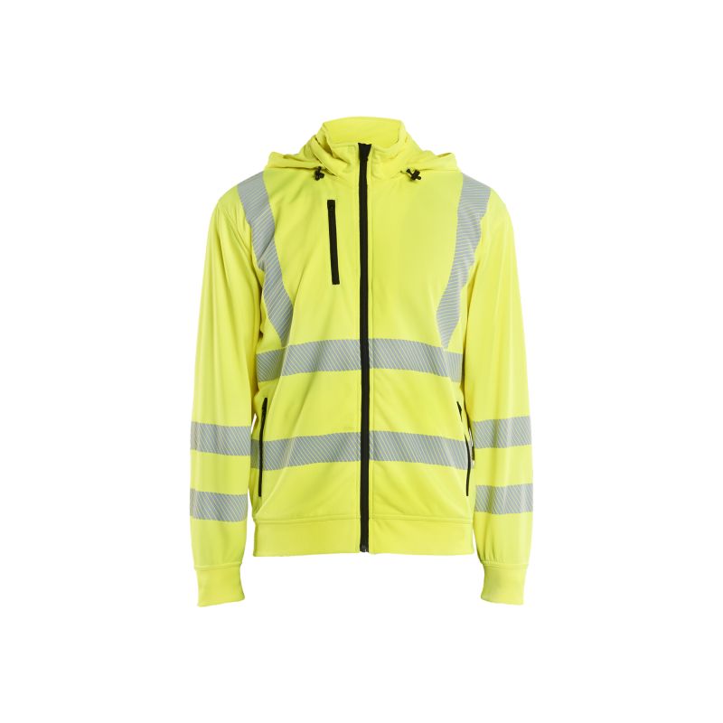 Sudadera de alta visibilidad con capucha desmontable