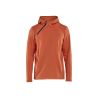 Sudadera con capucha y media cremallera