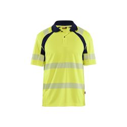 Polo de alta visibilidad con protección contra rayos UV