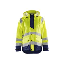 Chaqueta impermeable de alta visibilidad Nivel 1
