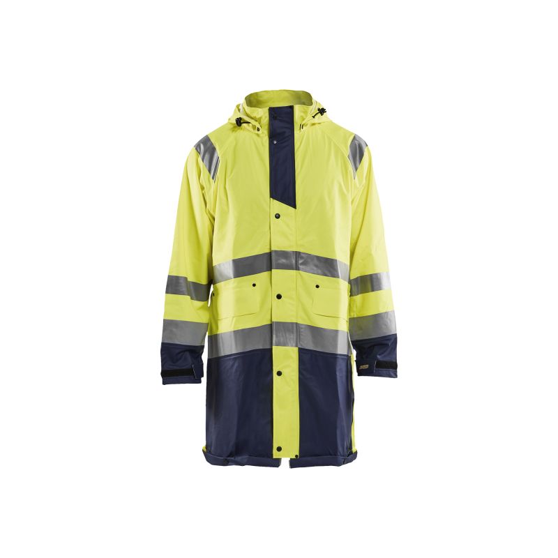 Chaqueta impermeable de alta visibilidad