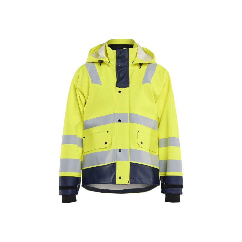 Chaqueta impermeable de alta visibilidad Nivel 3