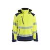 Chaqueta de softshell de alta visibilidad con forro ligero