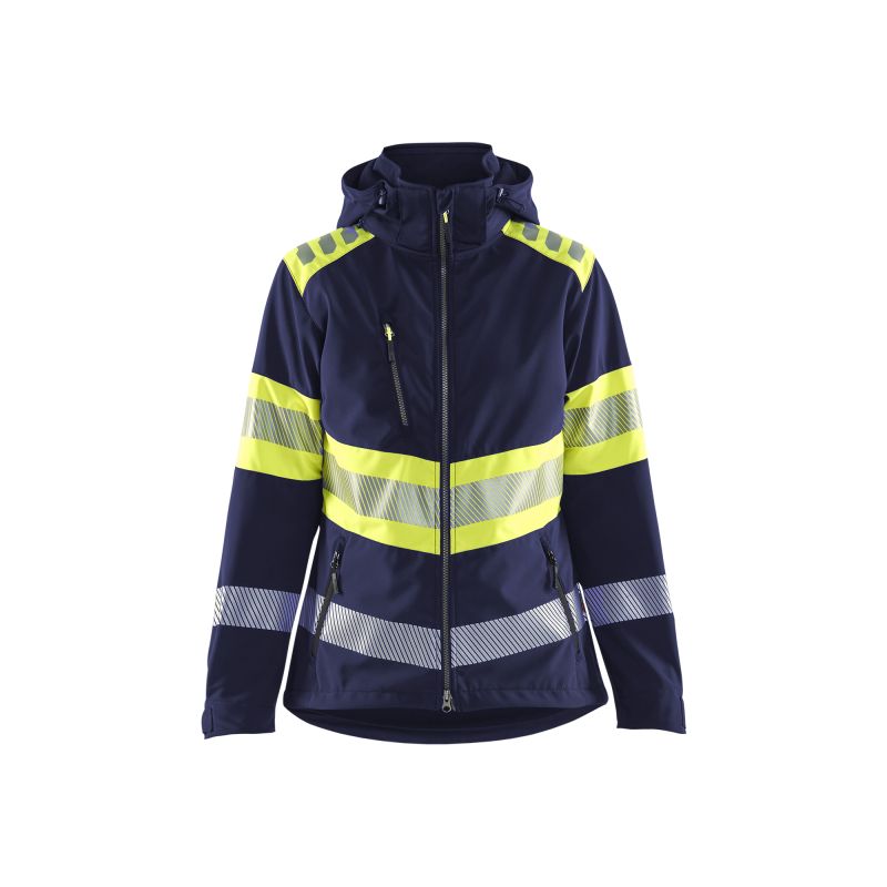 Chaqueta de Alta Visibilidad de Softshell para Mujer