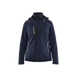 Chaqueta de mujer elástica de invierno ligera forrada