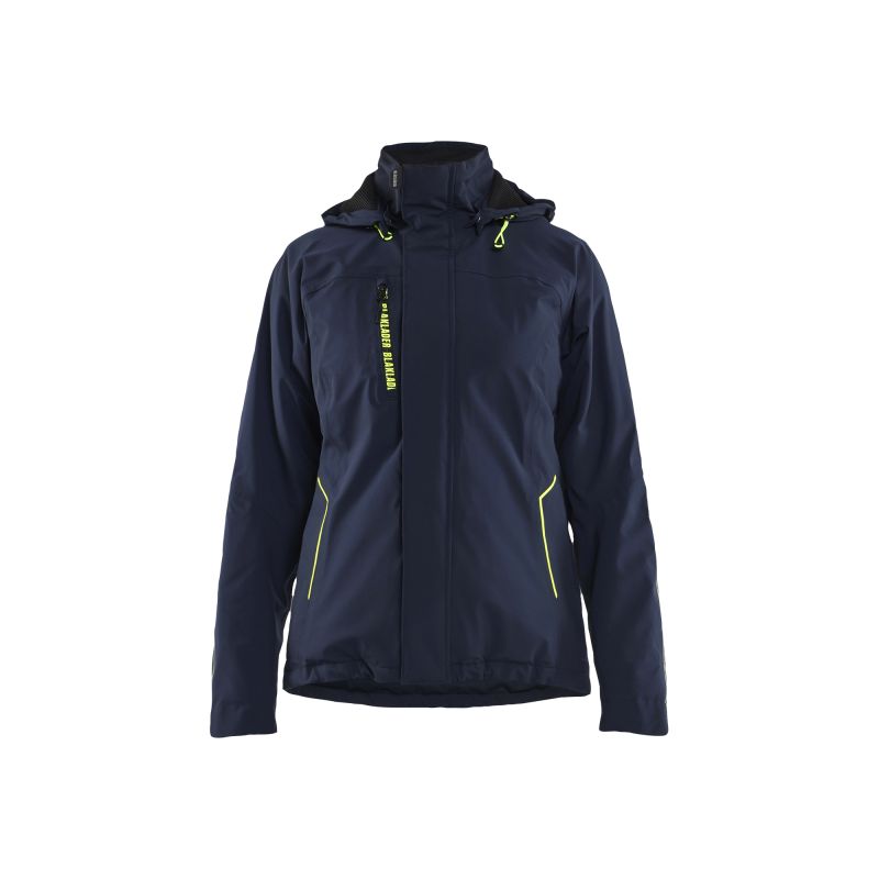 Chaqueta de mujer elástica de invierno ligera forrada
