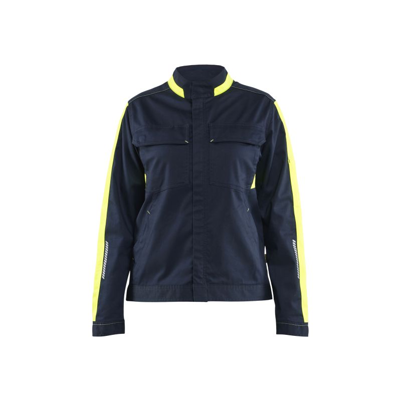 Chaqueta industrial elástica para mujer