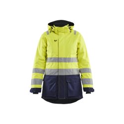 Parka de invierno de alta visibilidad para mujer